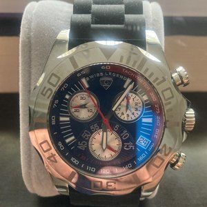 Swiss Legend Tungsten Chronograph Watch